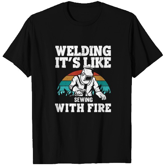 Welder Job bests Welding Design For Men Women Welder Welding Metal Weld T-Shirts