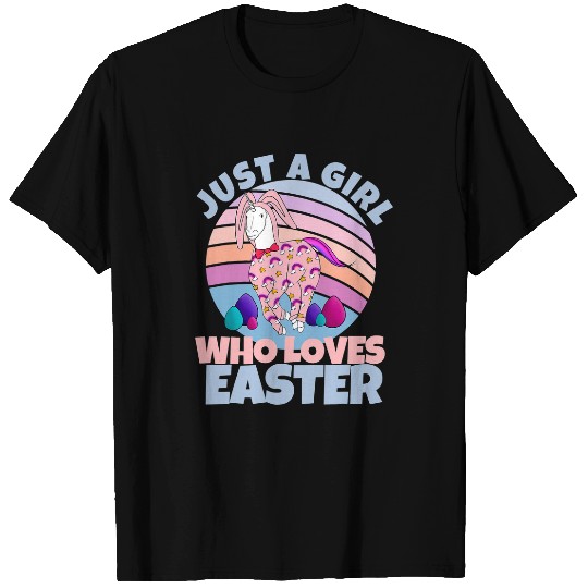 Unicorn Pet Easter Unicorn Bunny Egg Happy Easter Funny Unicorn Girl 1 T-Shirts