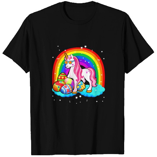 Unicorn Pet Easter Bunny For Men Women bunnicorn T-Shirts