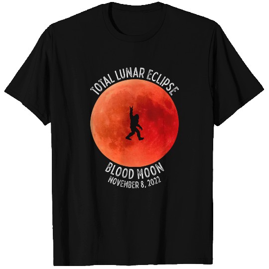 Bigfoot Pet Total Lunar Eclipse Big Foot Blood Moon T-Shirts