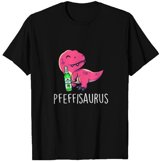 Dinosaur Pet Pfeffisaurus Dino Peppermint Liqueur Running Party T-Shirts