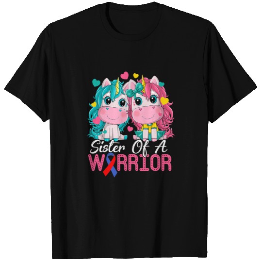 Unicorn Pet Sister Of A Warrior CHD Awareness Supporter Unicorn Lovers 8 T-Shirts
