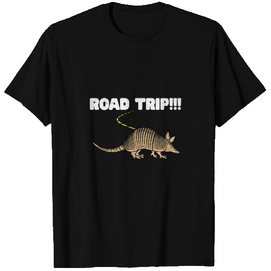 Armadillo Pet Road Trip cute inappropriate Armadillo Humor T-Shirts