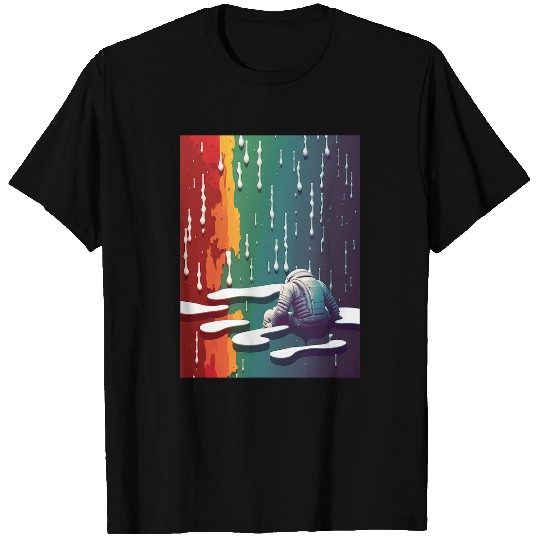 Astronaut Job Sad Astronaut Premium Graphic Tees Men Cool Design s T-Shirts