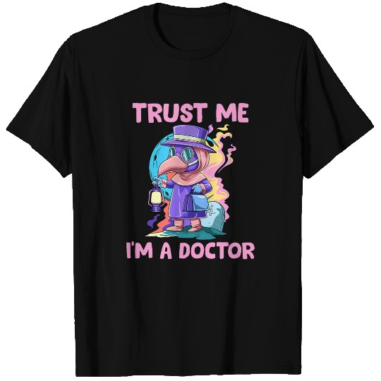 Kawaii Plague Doctor Pastel Goth T-Shirts