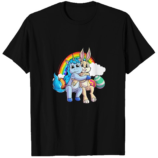 Unicorn Pet Easter Womens Rabbit Gift Easter Girls Unicorn 2 T-Shirts