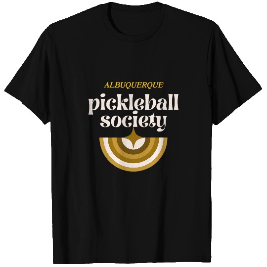 Sport Pickleball vintages Albuquerque Pickleball Society Timeless Retro Style T-Shirts