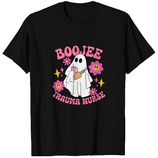 nurses Job Halloween tumbler ghoul boojee trauma nurses RN T-Shirts