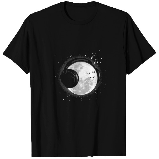 Astronaut Job Moon Music Sound Melody Galaxy Space Regular Fit T-Shirts