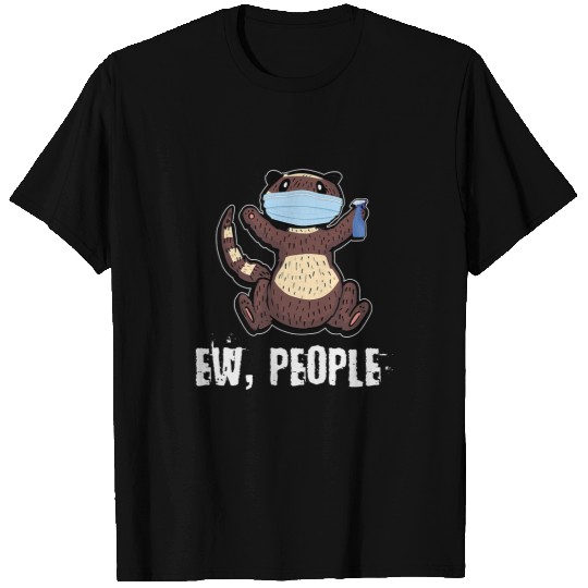 Ferret Pet ew people people hating ferrets lover ferret 2 T-Shirts