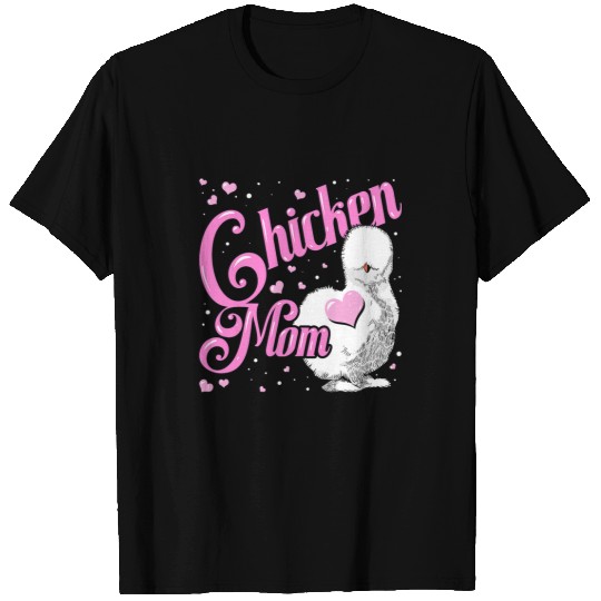 Chicken Pet Mom Silk Chicken Silkie Chickens Mama Silk Chickens Women T-Shirts