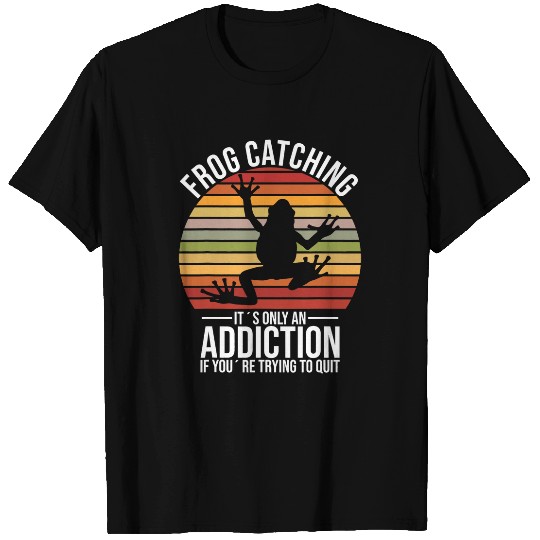 Frog Pet Catching Frog Hunting Frog Pond T-Shirts