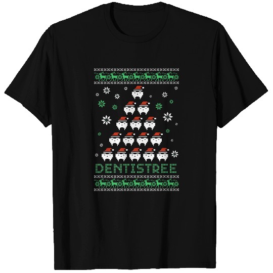 Dentistree Christmas Dental School dentists Dentistry Gift T-Shirts