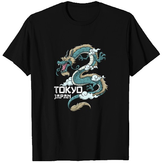 Dragon Pet Japanese Dragon Tokyo Japan T-Shirts