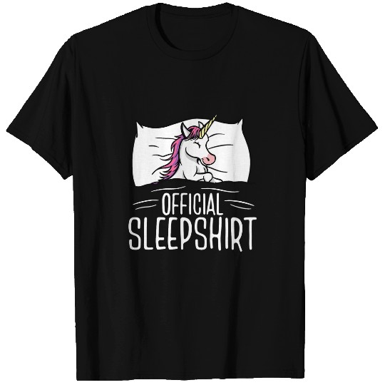 Unicorn Pet Sleep Nap Official Sleep Pajama Unicorn 2 T-Shirts