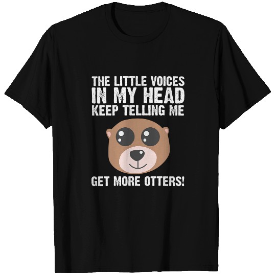 Otter Pet Animal Art For Men Women Sea Otter Mammals 2 T-Shirts