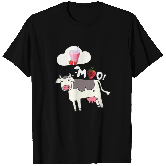 Cow Pet Strawberry cute cow Pink Strawberry cow 96 T-Shirts