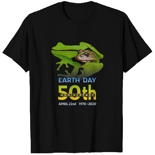 Frog Pet Earth Day 50th Anniversary Frog and Toad Silhouette T-Shirts