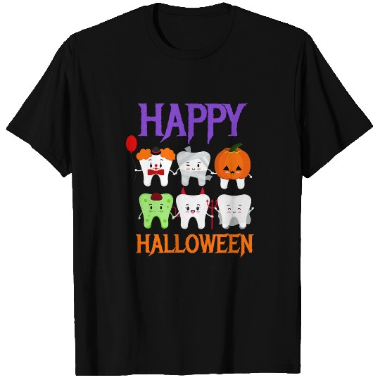 dentists Job Happy Halloween Costume I Dental Tooth Fairy dentists Fun T-Shirts