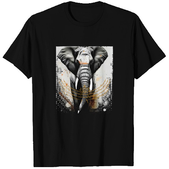 Elephant Mammal Thai Elephant Head Asian Buddhism Sak Yant Thailand Tattoo T-Shirts