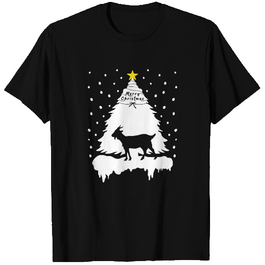 Goats Pet Christmas Tree For Family Men Women Xmas 01 196 T-Shirts