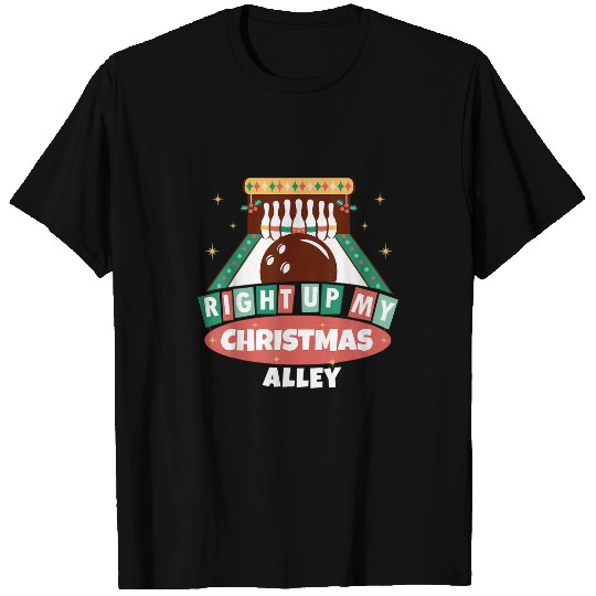 Sport Bowling Christmas Bowling Alley Men Women Loves to Bowl T-Shirts