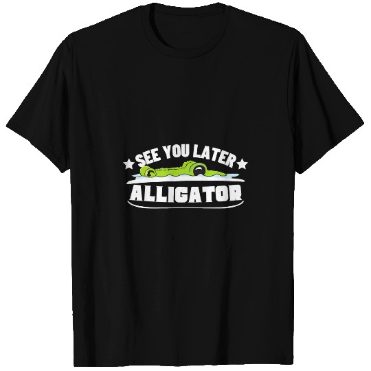 Alligator Pet See You Later Alligator 4 T-Shirts