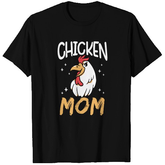Chicken Pet Mom Rooster Keeper Chickens Poultry Chicken Mother T-Shirts