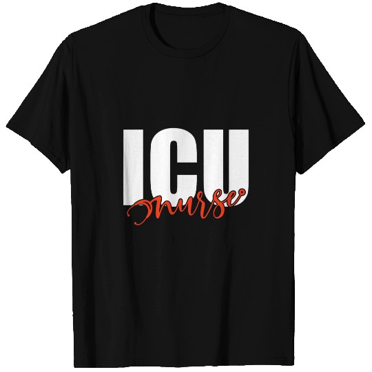 nurses Job ICU nurses Week Retro Present Apparel For Men And Women T-Shirts