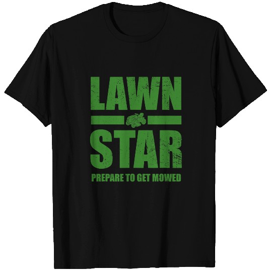 Lawn Mower Fun Corn Star Yard Work Lawn Tractor 1 T-Shirts