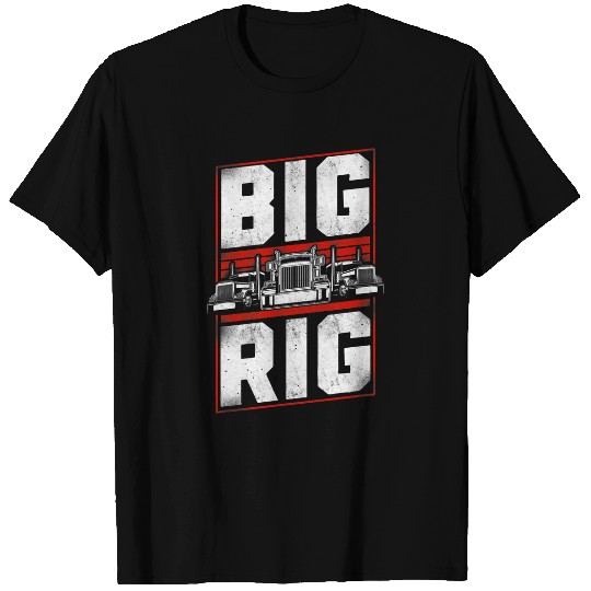 Truck Fun Trucker Truck Driver vintages Big Rig T-Shirts