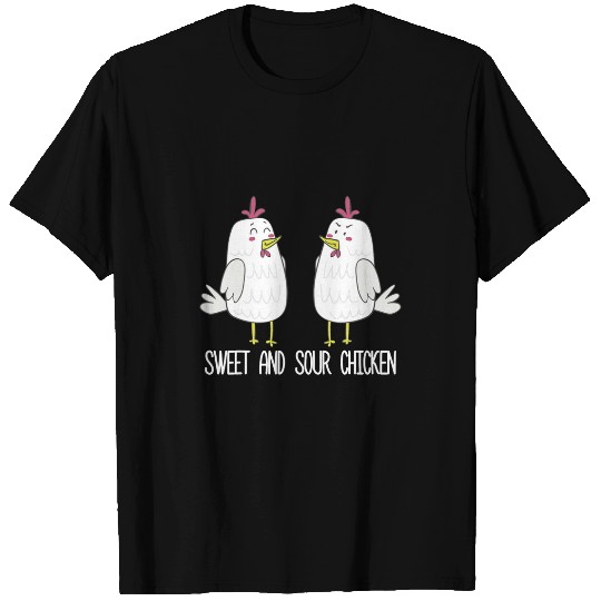 Chicken Pet Sweet and Sour Chicken Funny Chinese Food T-Shirts