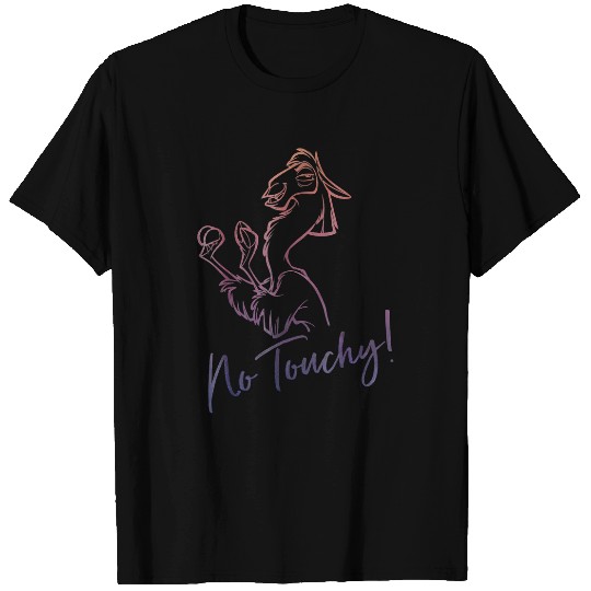 Llama Pet Dsny Emperors New Groove Llama No Touchy Graphic T-Shirts
