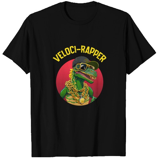 Dinosaur Pet VelociRapper Velociraptor Rapper Raptor T-Shirts