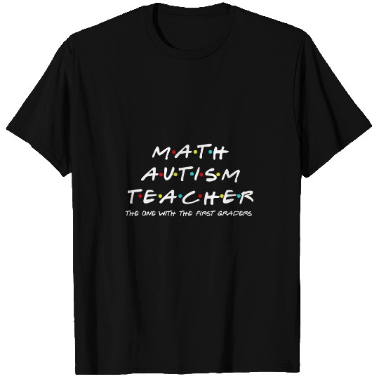 Autism Puzzle Math Autism Teacher tee Special Education tee Neurodiversity T-Shirts