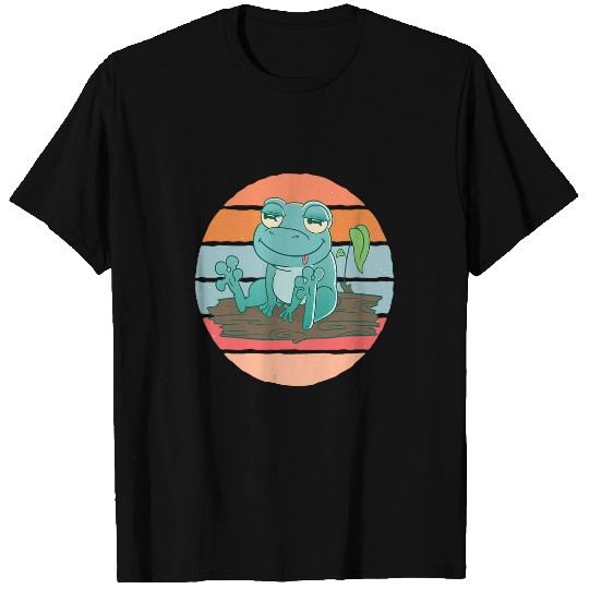 Frog Pet Coral finger T-Shirts