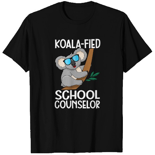 Koala Pet School Counselor Koala Lover Counseling Program Guidance T-Shirts