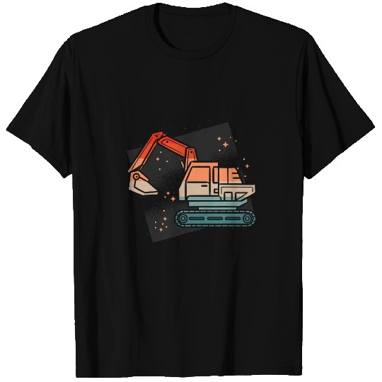 Excavator Fun Construction Work Excavator Lover Kids Toddlers Excavator 1 T-Shirts