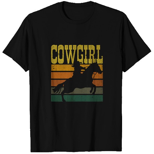 Horse Pet vintages Cowgirl Retro Cowboy Country Horse Riding Wild West T-Shirts