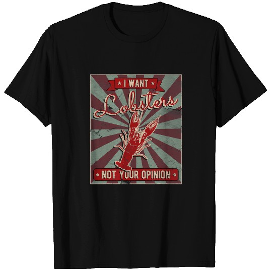 Fishing Fun Crawfishs Lobster Crawfish Crustacean Spearfishing Fish Seafood T-Shirts
