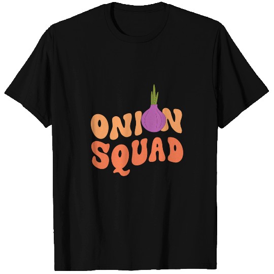 Onion Squad Vegetables Healthy Food T-Shirts