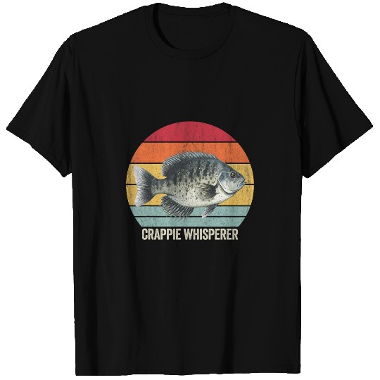 Fishing Fun Crappie Whisperer Crappie Fishing Crappie T-Shirts