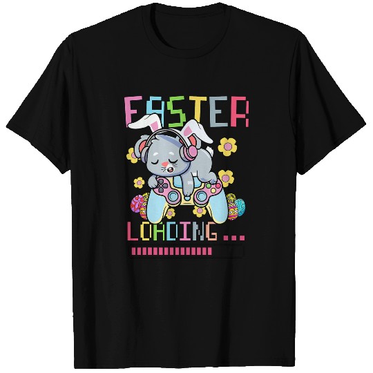 Koala Pet Easter Loading Easter Bunny Koala Funny Gamer Easter T-Shirts