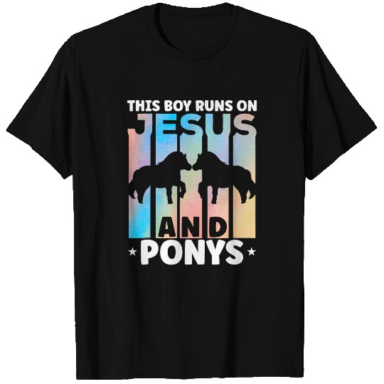 Horse Pet Pony Horse Outfit for Pony Lovers Apparel for Boys T-Shirts
