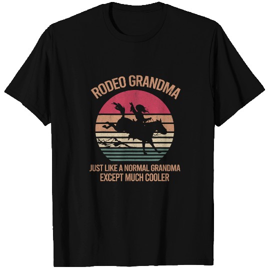 Horse Pet Rider Rancher Grandmother Howdy Women Rodeo Grandma T-Shirts