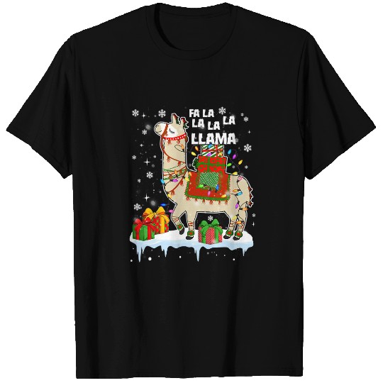 Llama Pet Fa La La Llama  Llama Christmas  Women Men Kids 82 T-Shirts