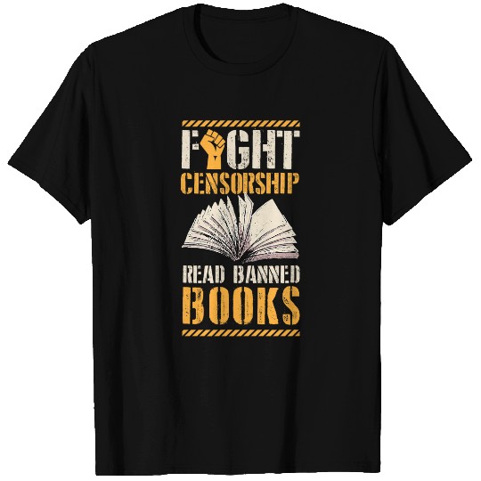 Book Fun Fight Censorship Read Banned Books Literary Teacher T-Shirts