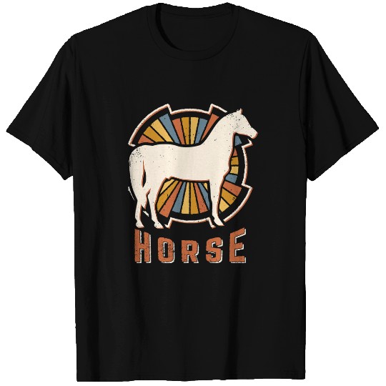 Horse Pet vintages Classic Retro Animal Love T-Shirts