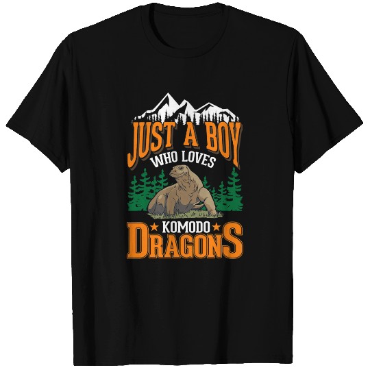 Komodo Pet Dragon Boy Komodo Dragon Monitor Lizard5 T-Shirts