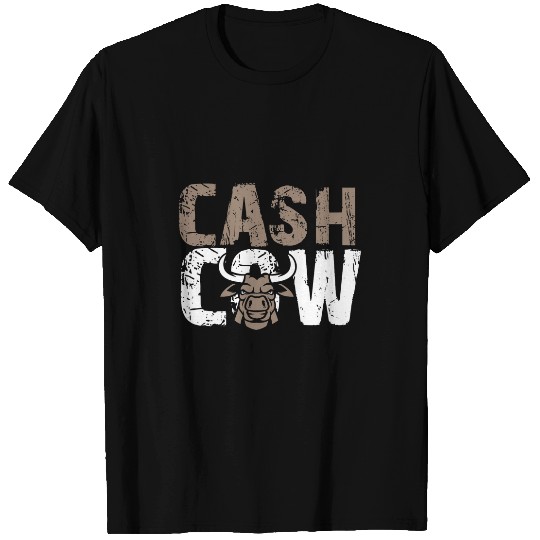 Cow Pet trader bull cash cow quote trading design T-Shirts
